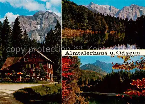 AK / Ansichtskarte 73855830 Gruenau_Almtal_Oberoesterreich_AT Almtalerhaus und oedseen 