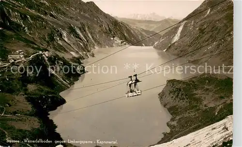 AK / Ansichtskarte  Wasserfallboden_Kaprunertal_AT Stausee mit Limbergsperre 