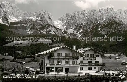 AK / Ansichtskarte 73855852 Ellmau_Elmau_Tirol_AT Hotel Alpenhof 