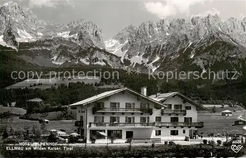 AK / Ansichtskarte  Ellmau_Elmau_Tirol_AT Hotel Alpenhof 