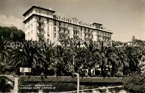 AK / Ansichtskarte  Bordighera_IT Albergo Capo Ampeglio 