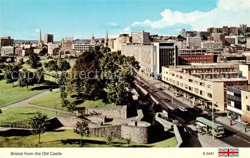 AK / Ansichtskarte  Bristol__UK from the Old Castle 