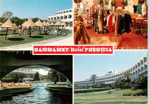 AK / Ansichtskarte  Hammamet_Tunesie Hotel Phenicia Pool Bazar 