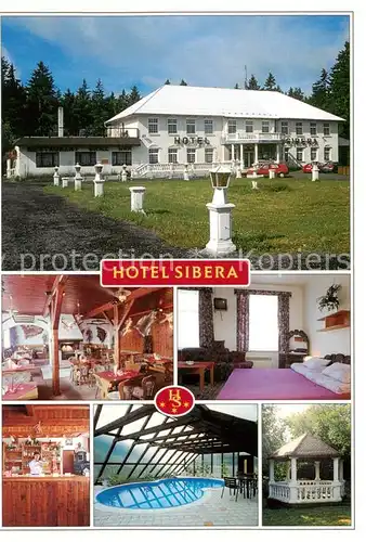 AK / Ansichtskarte  Jachymov_Sankt_Joachimsthal Hotel Sibera Gastraum Zimmer Bar Pool Pavillon 