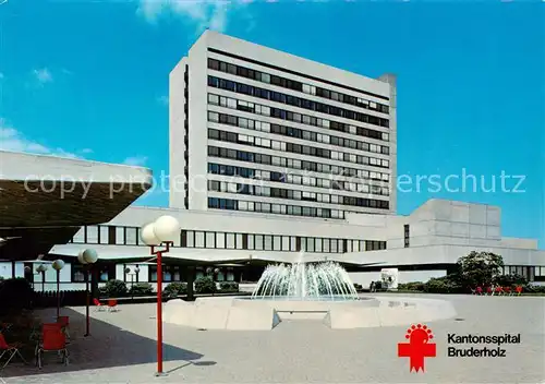 AK / Ansichtskarte  Bruderholz Kantonsspital Bruderholz