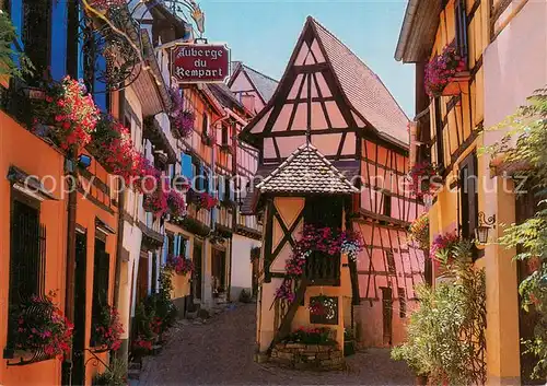 AK / Ansichtskarte  Eguisheim_Egisheim_68_Haut_Rhin Rue des Remparts 