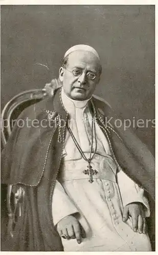 AK / Ansichtskarte 73855913 Papst S.HL.Papst Pius XI  