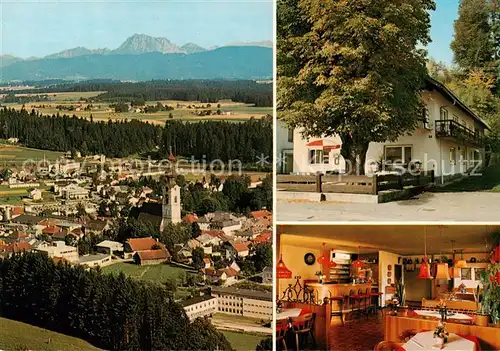 AK / Ansichtskarte  Voecklamarkt Stadtpanorama Gasthaus zum Auerhahn Voecklamarkt