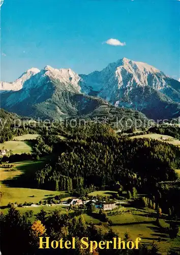 AK / Ansichtskarte  Windischgarsten_AT Hotel Restaurant Sperlhof Alpenpanorama 