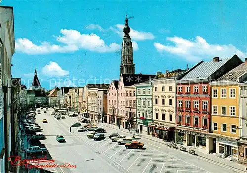 AK / Ansichtskarte  Braunau__Inn_AT Stadtplatz 