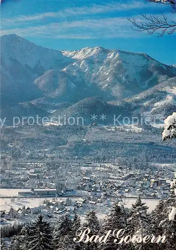 AK / Ansichtskarte  Bad_Goisern_Salzkammergut Winterpanorama Bad_Goisern_Salzkammergut