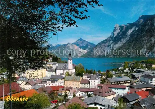 AK / Ansichtskarte  Ebensee_Oberoesterreich_AT Panorama 