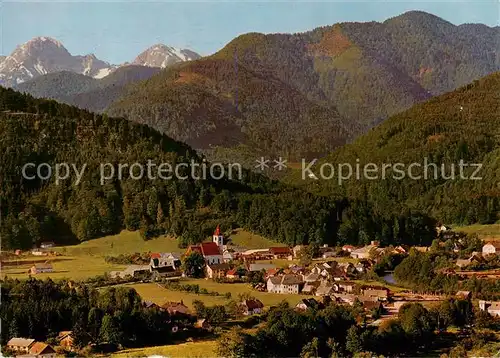 AK / Ansichtskarte  Gruenau_Almtal_Oberoesterreich_AT Panorama mit Toten Gebirge 