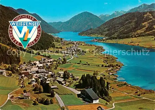 AK / Ansichtskarte  Techendorf_Weissensee_Kaernten_AT Panorama 