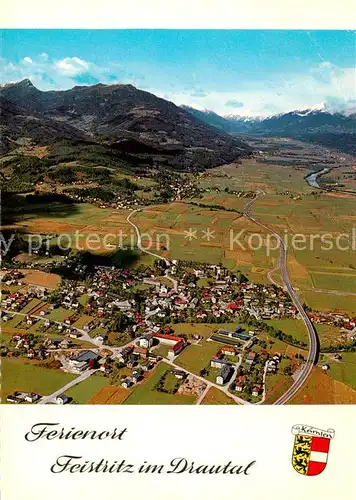 AK / Ansichtskarte  Feistritz_Drau_Kaernten Panorama Erholungsort im Drautal Feistritz_Drau_Kaernten