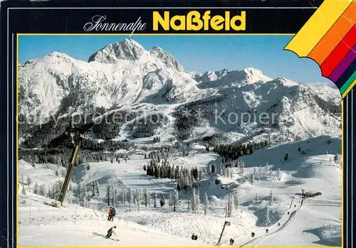 AK / Ansichtskarte  Nassfeld_Kaernten_AT Sonnenalpe Skiregion Karnische Alpen mit Gartnerkopf 