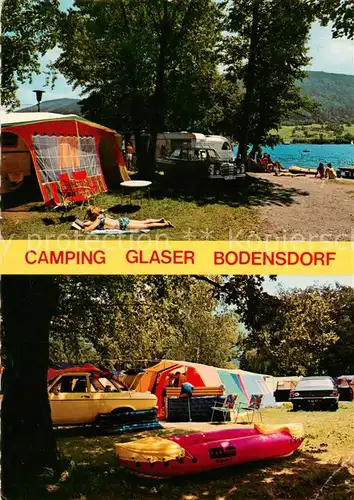 AK / Ansichtskarte 73856059 Bodensdorf_Ossiacher_See_AT Campingplatz Glaser am See 