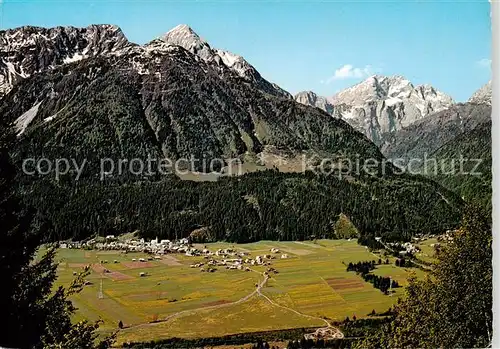 AK / Ansichtskarte  Wuermlach_Koetschach-Mauthen_Kaernten_AT Panorama Gailtal mit Polinik Cellon und Kellerwand Karnische Alpen 