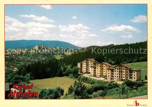 AK / Ansichtskarte  Althofen_Kaernten_AT Panorama Kurhotel 