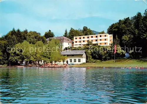 AK / Ansichtskarte  Sekirn_Woerther_See Ferienheim Sonnenland der Kinderfreunde Sekirn_Woerther_See