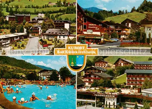 AK / Ansichtskarte 73856143 Bad_Kleinkirchheim_Kaernten_AT Teilansichten Kurort Thermalbad Freibad 