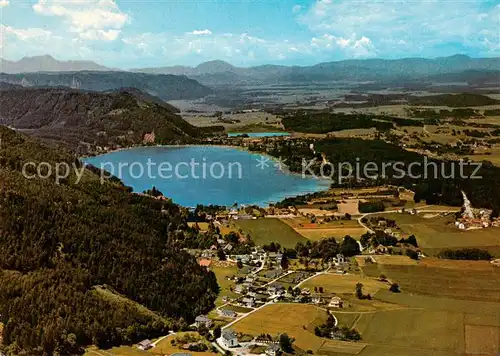 AK / Ansichtskarte  Unterburg_Klopeinersee_Kaernten_AT Panorama Erholungsgebiet 