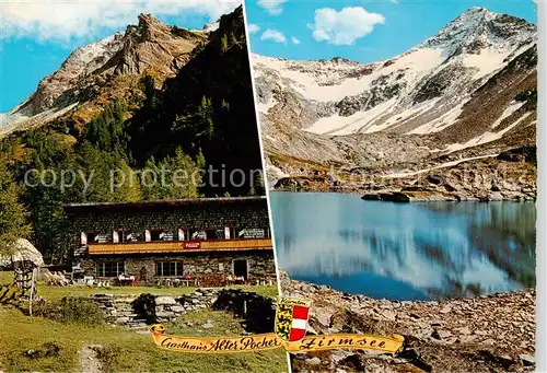 AK / Ansichtskarte  Heiligenblut_Kaernten_AT Gasthaus Alter Pocher Bergsee Zirmsee 