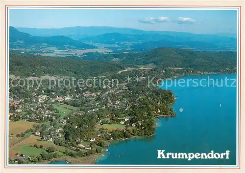 AK / Ansichtskarte  Krumpendorf_Woerthersee_AT Alpenseebad Ferienort am Woerther See