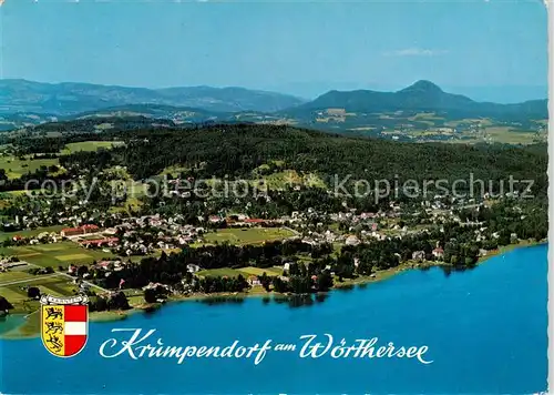 AK / Ansichtskarte  Krumpendorf_Woerthersee_AT Alpenseebad Ferienort am Woerther See 