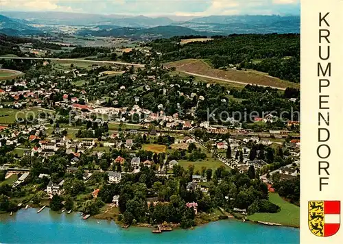 AK / Ansichtskarte  Krumpendorf_Woerthersee_AT Alpenseebad Ferienort am Woerther See 