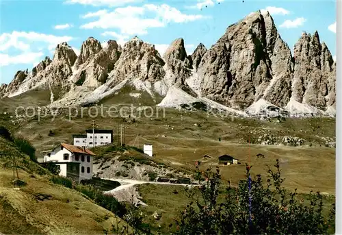 AK / Ansichtskarte  Passo_Gardena Schutzhaus Groednerjoch Rifugio Alpino Gruppo di Cir Passo Gardena