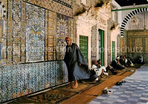 AK / Ansichtskarte  Kairouan_Qairawan_Tunesie Mosquée Sidi Sahbi 