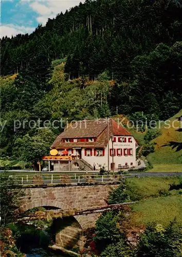 AK / Ansichtskarte 73856230 Bad_Rippoldsau_Schwarzwald Hotel Zum letzten G Stehr Bad_Rippoldsau