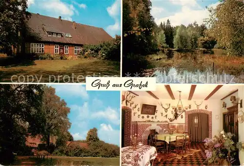 AK / Ansichtskarte  Rotenburg_Wuemme Pension Hof Grafel Bauernhof am Grafeler Forst Natur Rotenburg Wuemme