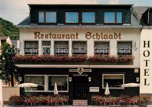 AK / Ansichtskarte 73856249 Kestert_Rhein Hotel Restaurant Schlaadt Kestert_Rhein