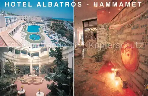 AK / Ansichtskarte 73856305 Hammamet_Tunesie Hotel Albatros 