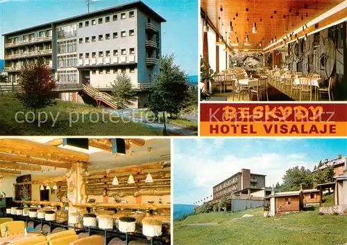 AK / Ansichtskarte 73856330 Frydek-Mistek_Friedeck_CZ Hotel Visalaje Beskiden 