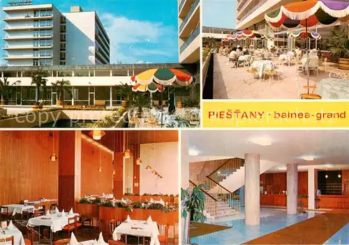 AK / Ansichtskarte  Piestany_SK Balnea grand Hotel Restaurant