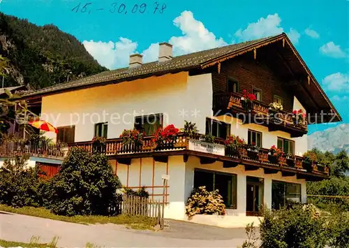 AK / Ansichtskarte 73856371 Schlitters_Tirol Haus Kegler Fremdenheim Schlitters Tirol
