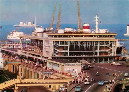 AK / Ansichtskarte  Odessa__Odeca_Ukraine Maritime Station Faehrbahnhof 