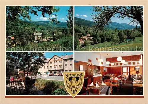 AK / Ansichtskarte  Rokytnice_nad_Jizerou_Rochlitz_Iser_Riesengebirge_CZ Hotel Krakonos Panorama Gastraum