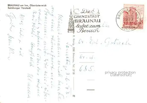 AK / Ansichtskarte  Braunau__Inn_AT Stadttor 