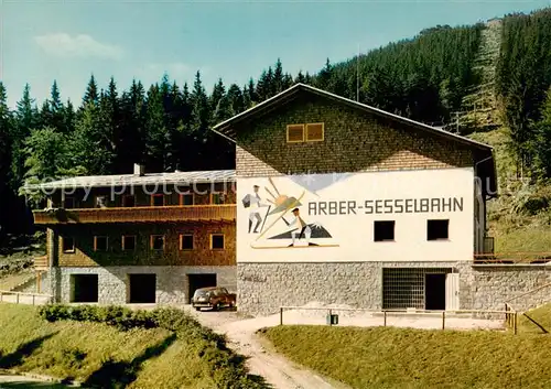 AK / Ansichtskarte  Arber_Gebirge_Bayerisch_Eisenstein_Bayern Arber Sesselbahn