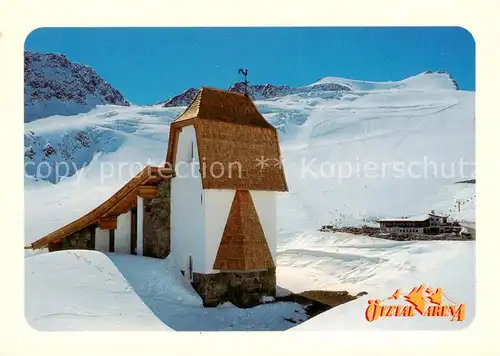 AK / Ansichtskarte  Soelden__oetztal_AT Kapelle am Rettenbachgletscher 