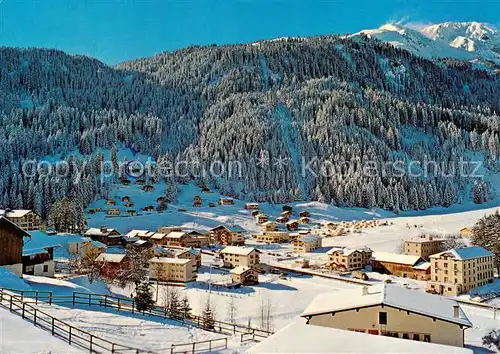 AK / Ansichtskarte  Churwalden_GR Panorama 