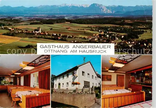 AK / Ansichtskarte 73856554 Ottnang_Hausruck_Oberoesterreich_AT Panorama Gasthaus Angerbauer Gastraeume 