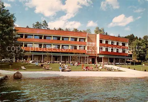 AK / Ansichtskarte  Poertschach_Woerthersee Seehotel Wallerwirt Poertschach Woerthersee