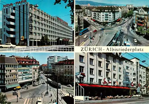 AK / Ansichtskarte  Zuerich_ZH Albisriederplatz Teilansichten Zuerich_ZH