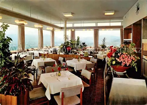 AK / Ansichtskarte  Bad_Zurzach Turm Restaurant der Thermalquelle AG Gastraum Bad_Zurzach