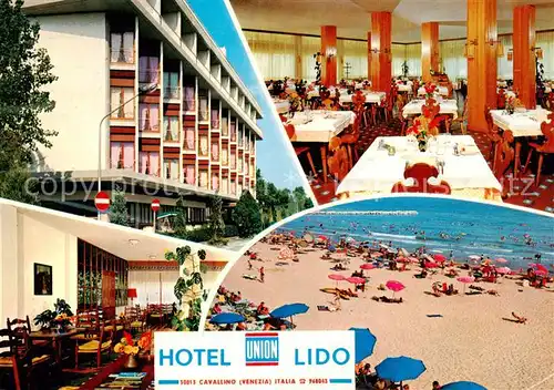 AK / Ansichtskarte 73856611 Cavallino_Lido_Venezia_IT Hotel Union Lido 